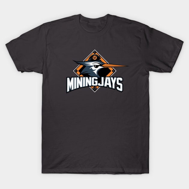 District 12 Mining Jays T-Shirt by crocktees